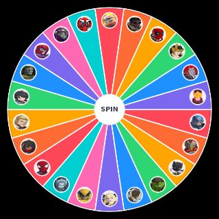 Spin the Wheel: Marvel Tokon: Fighting Souls Characters