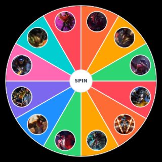 Twisted Fate Skins Wheel