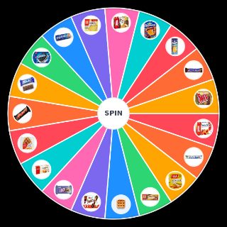 Random Belgian cookies Wheel