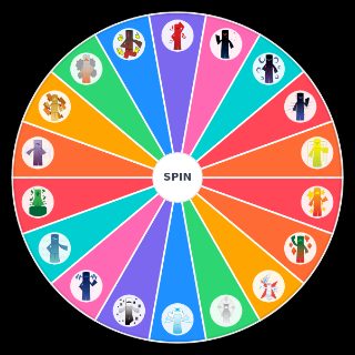 Spin the Wheel: Adventure Forward 2: Characters