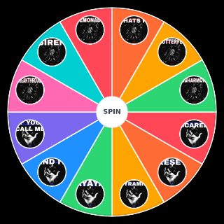 Random p1harmony songs Wheel