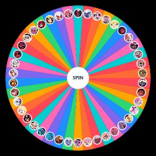 Hazbin Hotel & Helluva Boss Female Characters Wheel