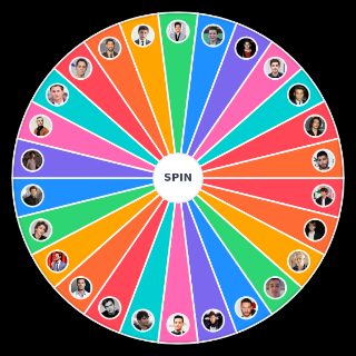 Random White Boy Of The Month Wheel