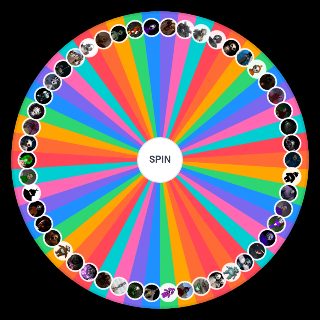 Random slendytubbies personajes Wheel