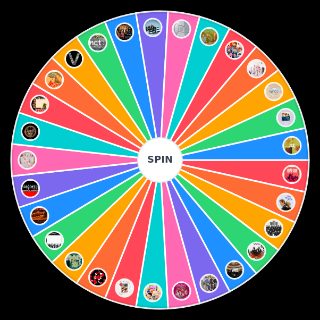 Random NCT Title Track Wheel