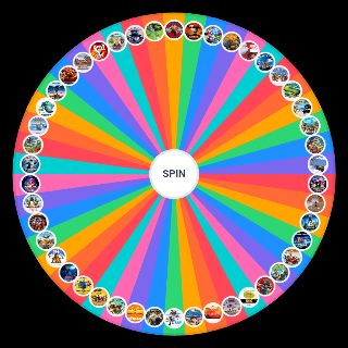 Random Top Childhood Movies Wheel