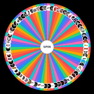 Random Best rock and metal bands 60s 80s Wheel