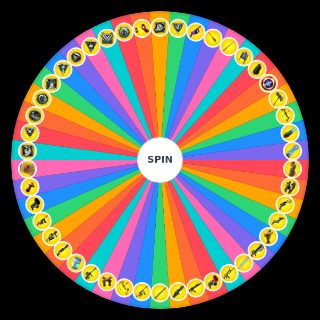 Random MITYCZNYCH BRONI W FORTNITE Wheel