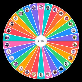 Spin the Wheel: Remix Rumble Contestants (transparent)