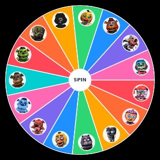 Spin the Wheel: Fnaf Ar Special Delivery Character Difficulty Fixed
