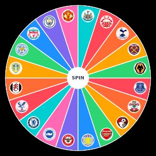 Spin the Wheel: Premier League Table 2022 2023 by Nyctoo