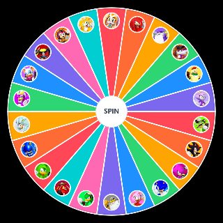 Random Sonic the hedgehog Wheel