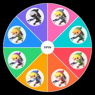 Toon Link alternate costumes Random Generator
