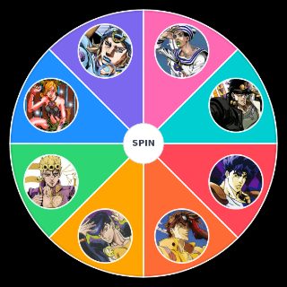 JoJo Main Protagonists Random Picker