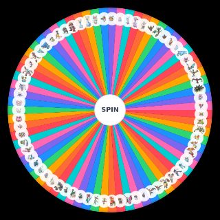 Generation 2 pokemon Wheel