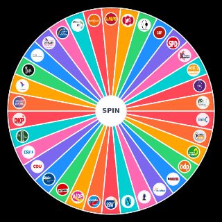 Choose a Random Parteien für die Bundestagswahl 2021 in Deutschland