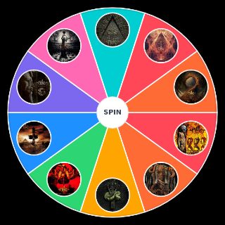 Random Nile Full Length Albums (2024) Wheel