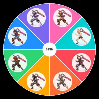 SSBU Shulk Skins Wheel