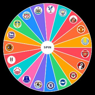 Premier League Predictor Wheel