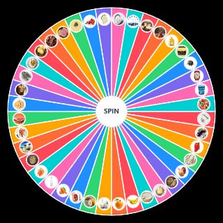 Spin the Wheel: Nourriture