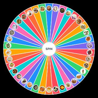 Filipino Foods Wheel