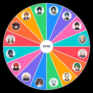 Random Genshin Impact Husbandos Wheel