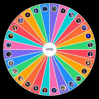 Random Cats Musical Characters Wheel