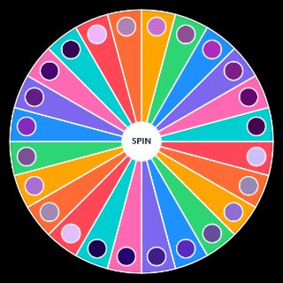Spin the Wheel: Purple Shades and Hues