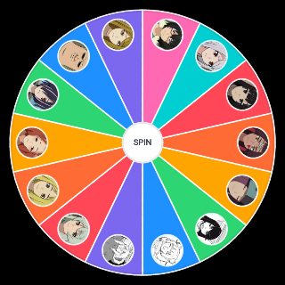 Random Personagens de chainsmoker cat Wheel