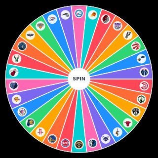2022 NBA Logos Wheel