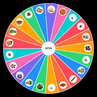 Minecraft Crops Wheel