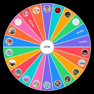 Random Red Velvet Title Tracks Wheel