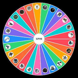 Random Metal Gear (mechas/robots) Wheel