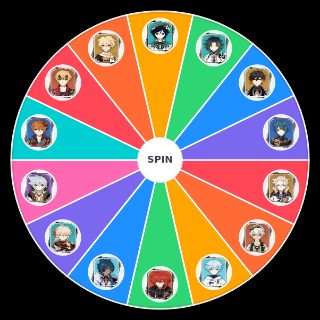 Random Husbando Genshin Impact Wheel