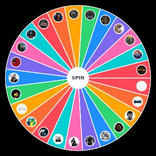 Random 2020 Hip Hop Albums Wheel