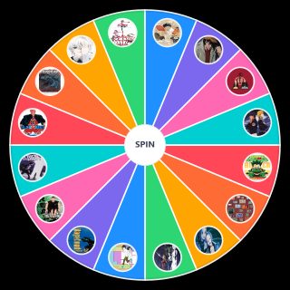 My top 16 favourite anime/manga Random Picker