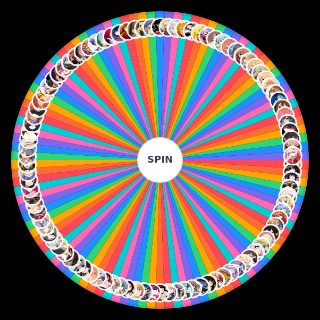 Spin the Wheel: Anime Waifu 100+