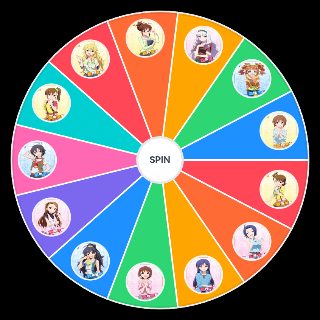 The iDOLM@STER Original Cast Wheel