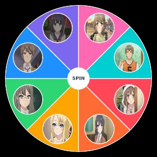 Spin the Wheel: Seishun Buta Yarou wa Bunny Girl Senpai