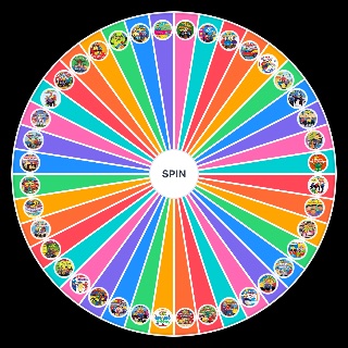 The Wiggles US DVDS Wheel