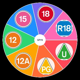 British Board of Film Classification Ratings Random Picker