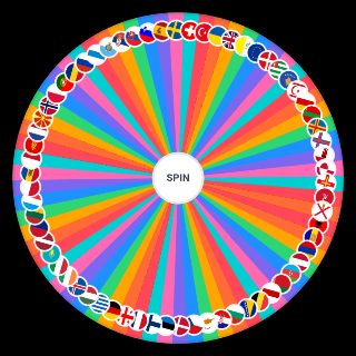 Spin the Wheel: Flags Europe
