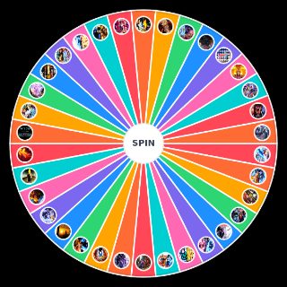 Anime Roblox Games Wheel