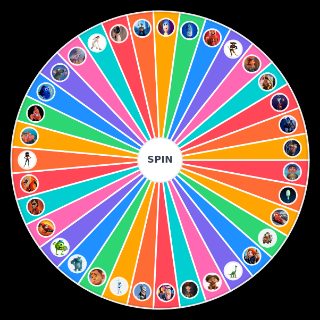 Choose a Random Pixar main characters top