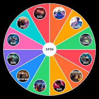 Random Doctor Who Series 1 12 Wheel