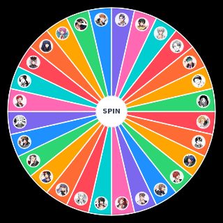 main hypmic characters + a few others Wheel