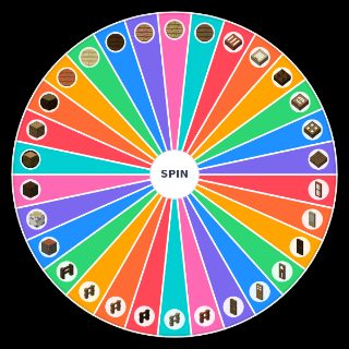 Spin the Wheel: Minecraft Wood