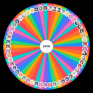 Spin the Wheel: colorful moments and magical sakura characters