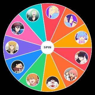 Spin the Wheel: everyday host characters