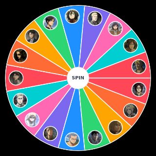 Spin the Wheel: Attack on Titan Characters (anime)